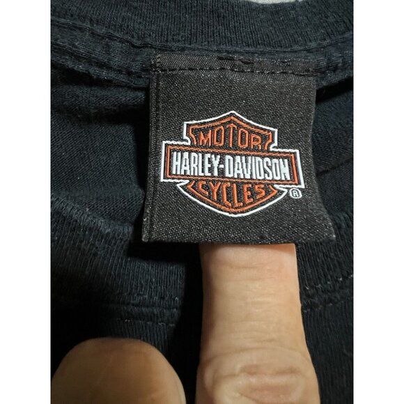 Harley Davidson Rally Season 2015 Screw It‎ Lets Ride Shirt Men's 3XL Black Tee - Picture 4 of 11